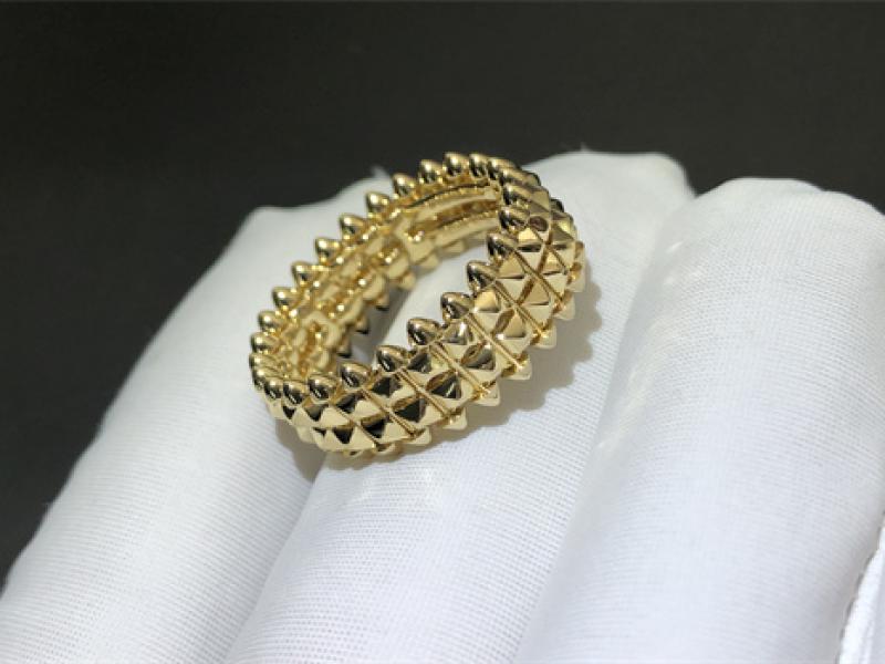 CLASH DE CARTIER Ring, Double Row 18K Gold
