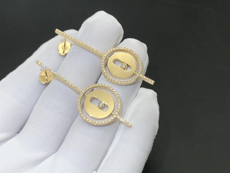 Gold Diamond Earrings