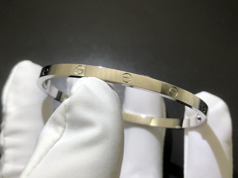 LOVE Bracelet, Small Size, 18K White Gold