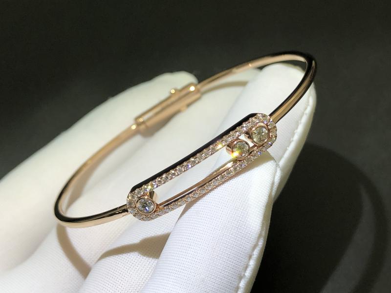 Pave Diamond Slim Bracelet-3