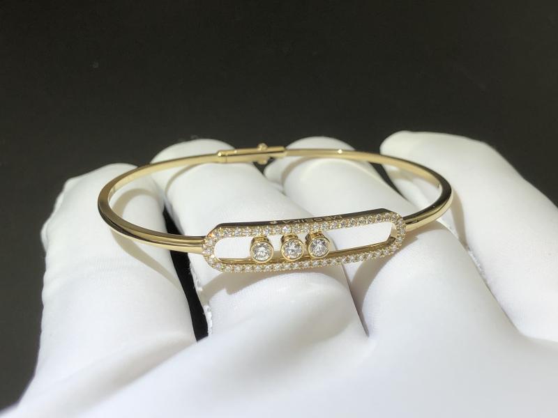 Pave Diamond Slim Bracelet-4