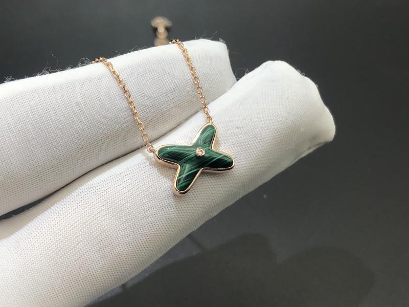 Pendant Rose Gold Malachite-1