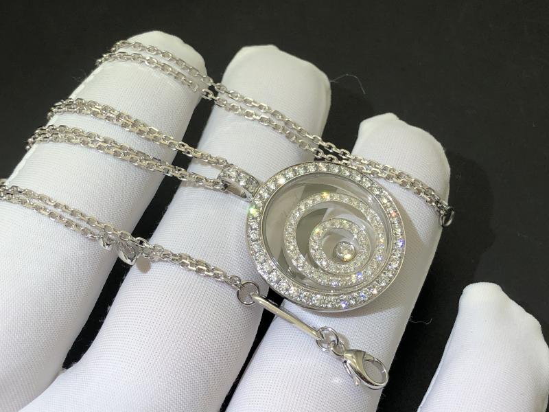 Pendant, platinum, diamond-1