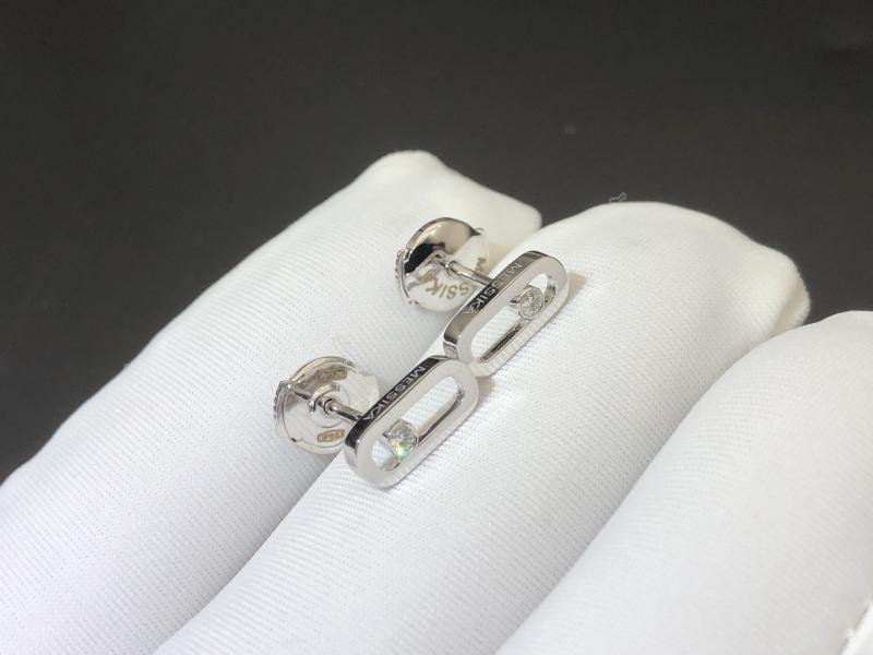 Platinum Diamond Earrings-4