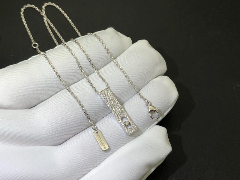 Platinum Diamond Necklace-3