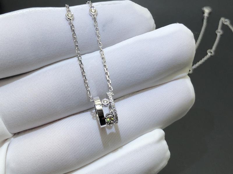 Platinum Diamond Necklace-6