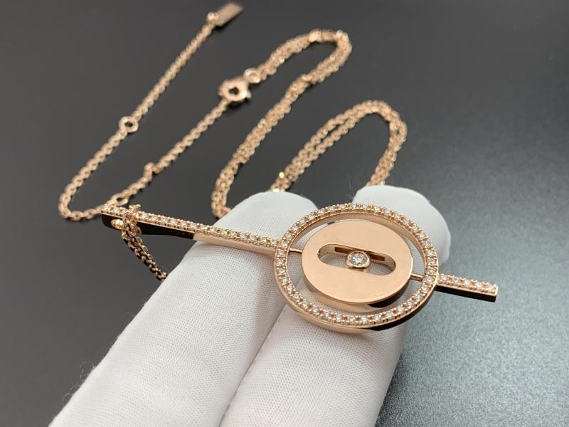 Rose Gold Diamond Necklace