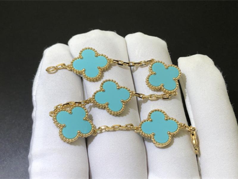Vintage Alhambra bracelet with 5 patterns