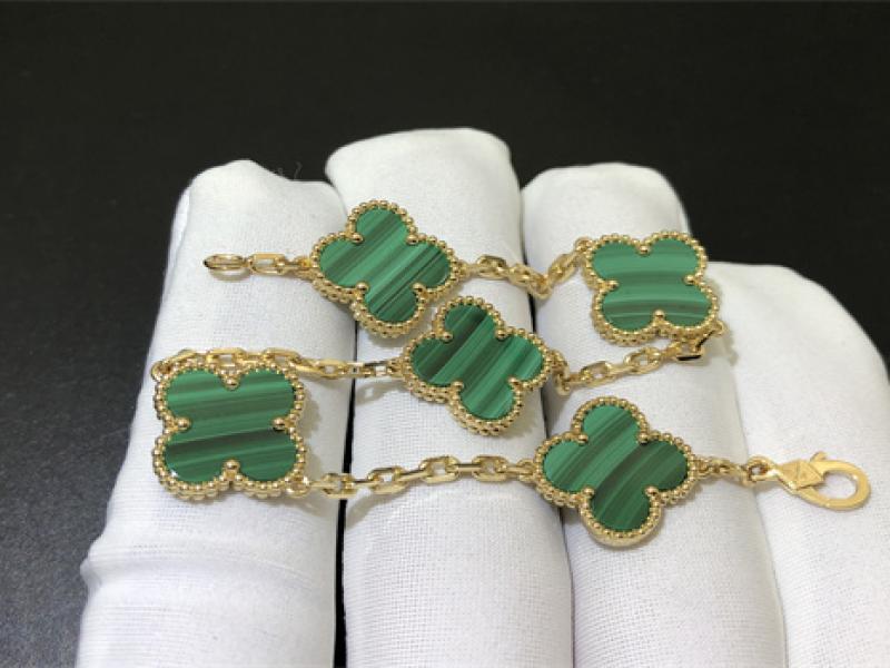 Vintage Alhambra bracelet with 5 patterns